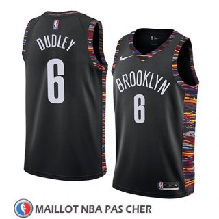 Maillot Brooklyn Nets Jarojo Dudley Ciudad 2018-19 Noir