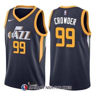 Maillot Utah Jazz Jae Crowder Icon 99 2017-18 Bleu