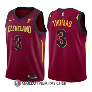 Maillot Enfant Cleveland Cavaliers Isaiah Thomas Icon 2017-18 3 Rouge
