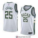 Maillot Milwaukee Bucks Deandre Liggins Association 2018 Blanc