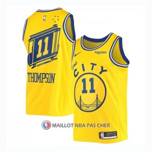 Maillot Golden State Warriors Draymond Green Classic 2019-20 Jaune