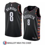 Maillot Brooklyn Nets Spencer Dinwiddie Ville 2019 Noir
