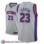 Maillot Detroit Pistons Blake Griffin No 23 Statement 2018-19 Gris