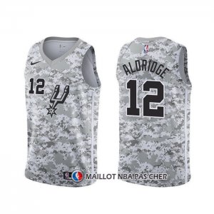 Maillot San Antonio Spurs Lamarcus Aldridge Earned Camuflaje