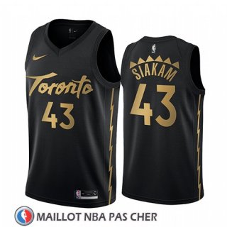 Maillot Tornto Raptors Pascal Siakam Ville 2019-20 Noir