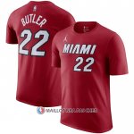 Maillot Manche Courte Miami Heat Jimmy Butler Statement Rouge