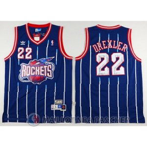 Maillot NBA Drexler Houston Rockets Bleu