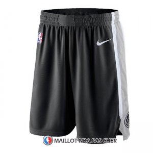 Short San Antonio Spurs 2017-18 Noir