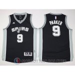 Maillot Enfant de Noir Parker San Antonio Spurs Revolution 30