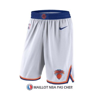 Short New York Knicks 2017-18 Blanc