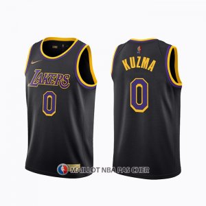 Maillot Los Angeles Lakers Kyle Kuzma Earned 2020-21 Noir