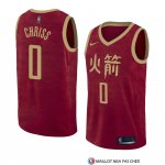 Maillot Houston Rockets Marquese Chriss Ville 2018-19 Rouge