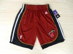 Short Rouge Miami Heat NBA