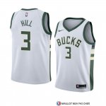 Maillot Milwaukee Bucks George Hill Association 2018 Blanc