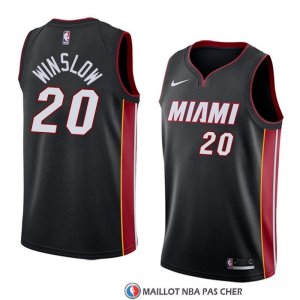 Maillot Miami Heat Justise Winslow Icon 2018 Noir