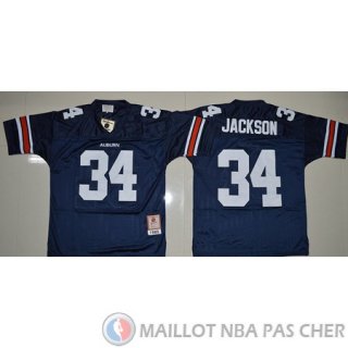 Maillot NCAA Bo Jackson Bleu Marino