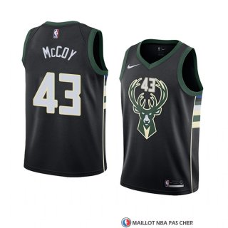 Maillot Milwaukee Bucks Brandon Mccoy Statement 2018 Noir
