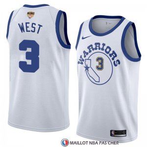 Maillot Golden State Warriors David West 3 Classic 2017-18 Blanc
