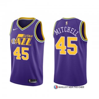 Maillot Utah Jazz Donovan Mitchell Classic 2018-19 Volet
