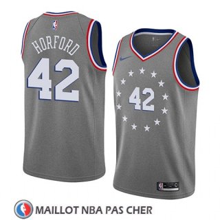 Maillot Philadelphia 76ers Al Horford Ciudad 2019-20 Gris