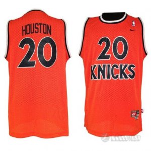 Maillot Orangee Houston New York Knicks Revolution 30