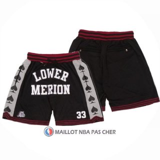 Short Lower Merion Kobe Bryant Noir