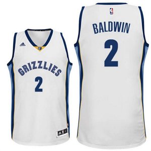 Maillot Grizzlies Baldwin 2 Blanc