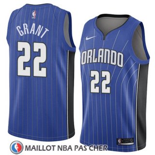 Maillot Orlando Magic Jerian Grant No 22 Icon 2018 Bleu