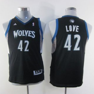 Maillot Enfant de Noir Love Minnesota Timberwolves Revolution 30