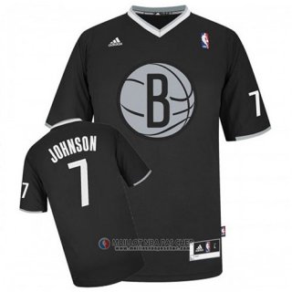 Maillot Johnson Brooklyn Nets #7 Noir