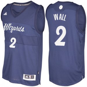 Maillot Navidad 2016 John Wall Wizards 2 Bleu