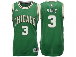Maillot Bulls Wade 3 Vert