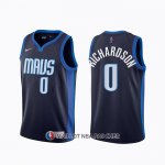 Maillot Dallas Mavericks Josh Richardson Earned 2020-21 Bleu
