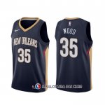Maillot New Orleans Pelicans Christian Wood Icon Bleu