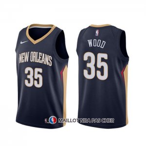 Maillot New Orleans Pelicans Christian Wood Icon Bleu