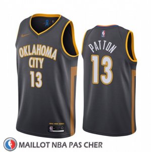 Maillot Oklahoma City Thunder Justin Patton Ville Noir