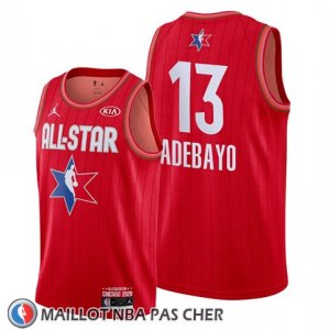 Maillot All Star 2020 Miami Heat Bam Adebayo Rouge