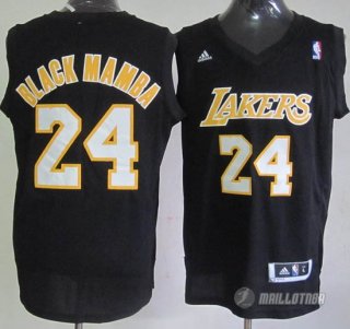 Maillot Mamba Los Angeles Lakers #24 Noir