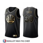 Maillot Golden Edition Golden State Warriors Stephen Curry Noir