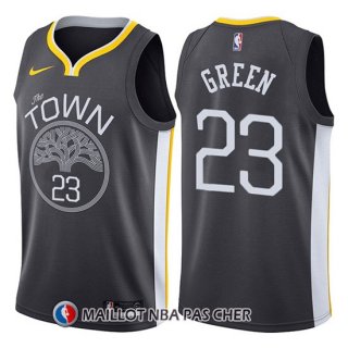 Maillot Golden State Warriors Draymond Green Statement 2017-18 23 Gris