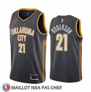 Maillot Oklahoma City Thunder Andre Roberson Ville Noir