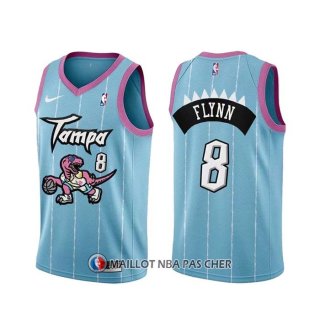 Maillot Tornto Raptors Malachi Flynn Ville 2020-21 Rosa Bleu