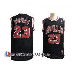 Maillot Chicago Bulls Michael Jordan Retro Noir2