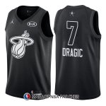 Maillot All Star 2018 Miami Heat Goran Dragic 7 Noir