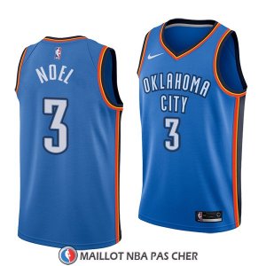 Maillot Oklahoma City Thunder Nerlens Noel 3 Icon 2017-18 Bleu