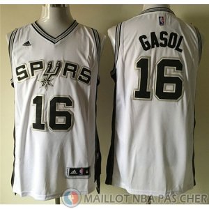 Maillot Spurs Gasol #16 Blanc