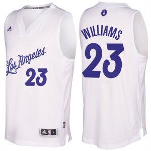 Maillot Navidad 2016 Louis Williams Lakers 23 Blanc