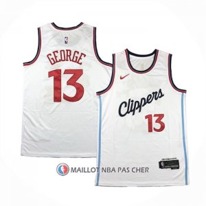 Maillot Los Angeles Clippers Paul George Association 2024-25 Blanc