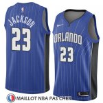 Maillot Orlando Magic Justin Jackson No 23 Icon 2018 Bleu