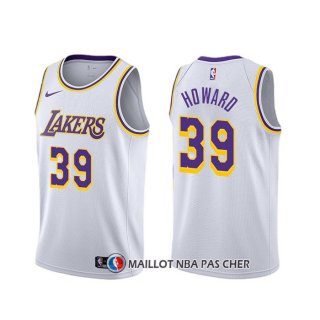 Maillot Los Angeles Lakers Dwight Howard Association 2019-20 Blanc